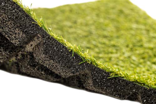 protišmyková guma s umelou trávou doska
